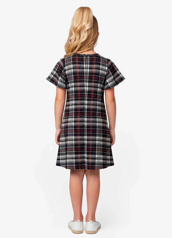 Select - Vestido Infantil Feminino Estampado Rosa 2