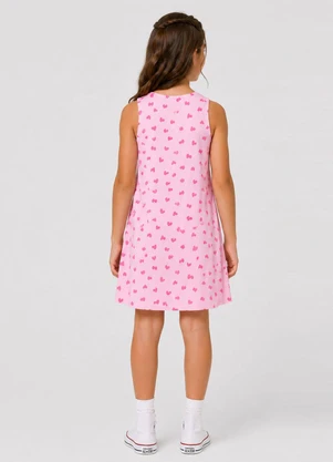Select - Vestido Infantil Feminino Estampado Rosa - SELECT