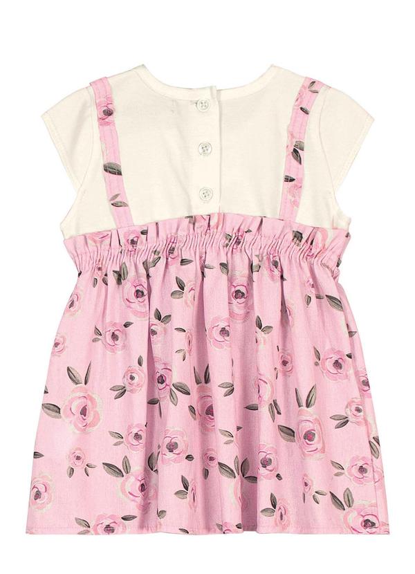Trick Nick - Vestido Infantil Menina Flores Rosa 2