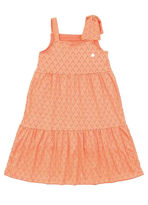 Soft Bonni - Vestido Infantil Feminino Laranja
