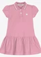 Trick Nick - Vestido Infantil Feminino Polo Piquet Rosa - variação: Rosa
