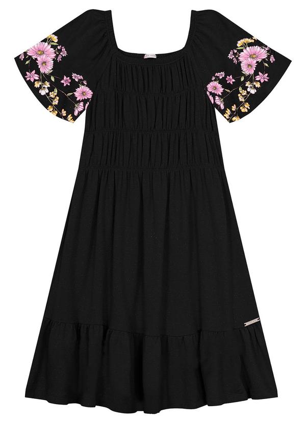 Trick Nick - Vestido Infantil Feminino Preto