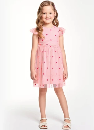 Trick Nick - Vestido Infantil Feminino Rosa - TRICK NICK