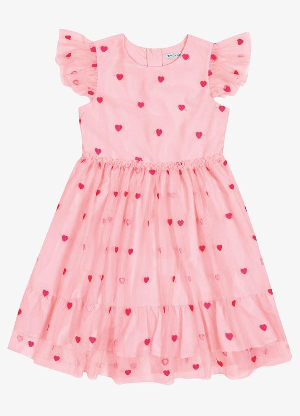 Trick Nick - Vestido Infantil Feminino Rosa 3