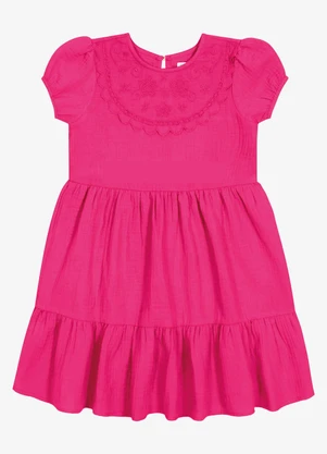 Trick Nick - Vestido Infantil Menina Rosa - TRICK NICK