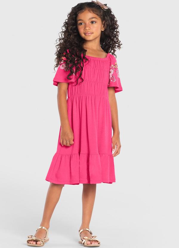 Trick Nick - Vestido Infantil Feminino Rosa