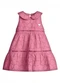 Trick Nick - Vestido Infantil Feminino Tecido Laise Vermelho - variação: Rosa