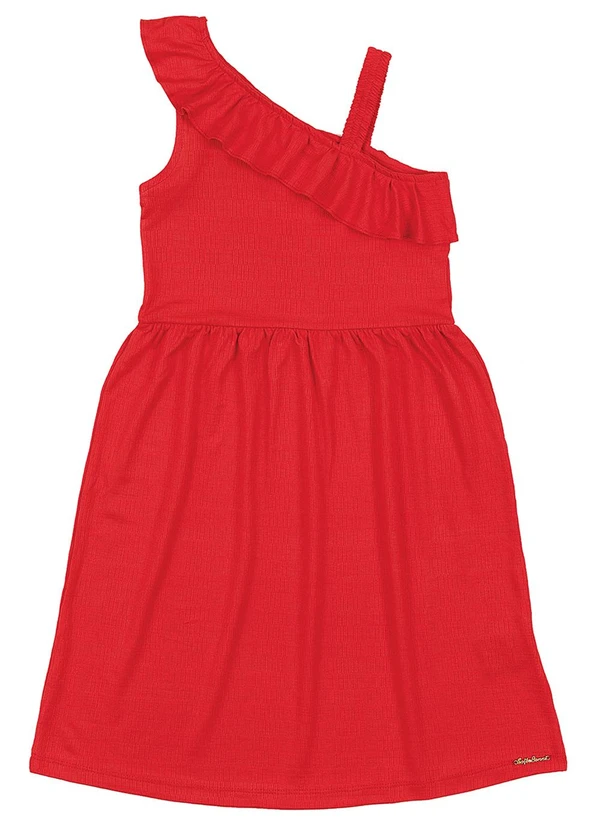 Soft Bonni - Vestido Infantil Feminino Vermelho