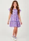 Laluna - Vestido Infantil Flamingo Lillás - variação: Lillás