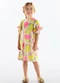 Up Baby - Vestido Infantil Frutas Algodão Bege - variação: Bege