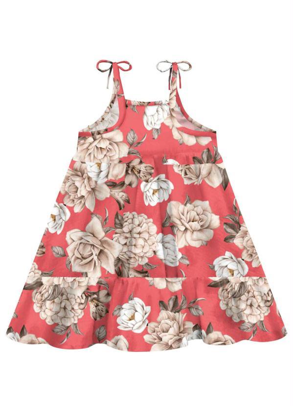 Milon - Vestido Infantil Laranja 2