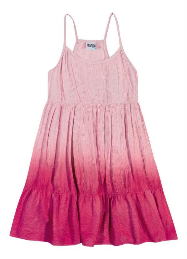 Nanai - Vestido Infantil Laranja