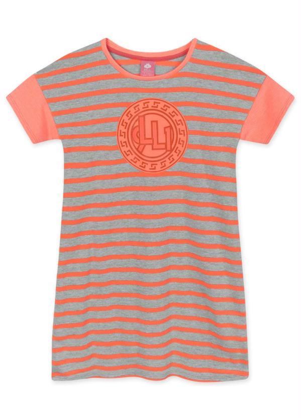 Lilica Ripilica - Vestido Infantil Laranja