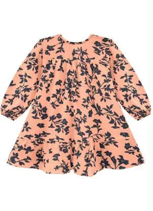 Milon - Vestido Infantil Laranja - MILON