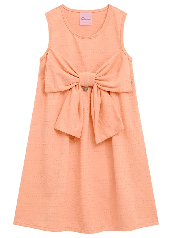 Duduka - Vestido Infantil Laranja 2