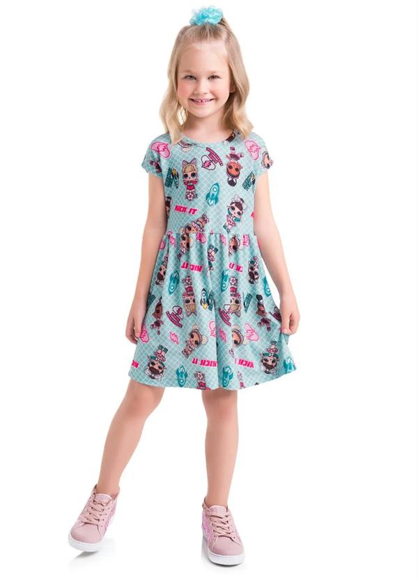 Brandili - Vestido Infantil Lol Surprise Azul