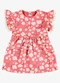 Rovi Kids - Vestido Infantil Malha Estampado Azul - variação: Rosa