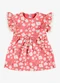 Rovi Kids - Vestido Infantil Malha Estampado Rosa - variação: Rosa