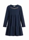 Duduka - Vestido Infantil Peluciado Preto - variação: Azul