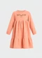 Duduka - Vestido Infantil Manga Longa Rosa - variação: Rosa