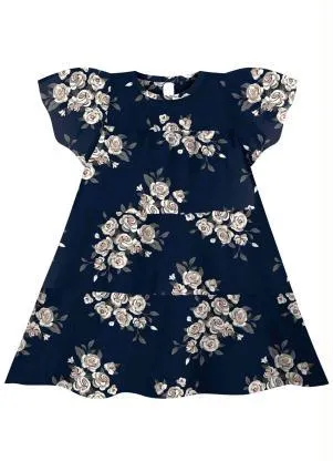Milon - Vestido Infantil Marinho - MILON