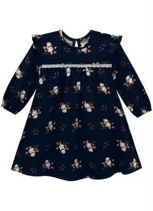 Milon - Vestido Infantil Marinho - MILON