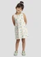 Kely Kety - Vestido Infantil Meia Malha Estampada Azul - variação: Azul
