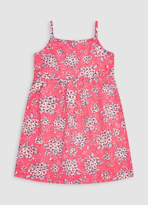 Turminha - Vestido Infantil Meia Malha Verm - TURMINHA