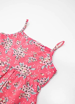 Turminha - Vestido Infantil Meia Malha Verm - TURMINHA