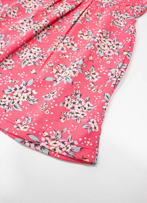 Turminha - Vestido Infantil Meia Malha Verm 3