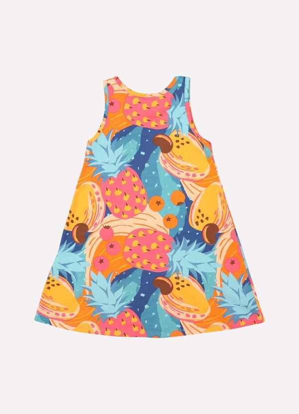 Kyly - Vestido Infantil Menina Abacaxi Amarelo 3