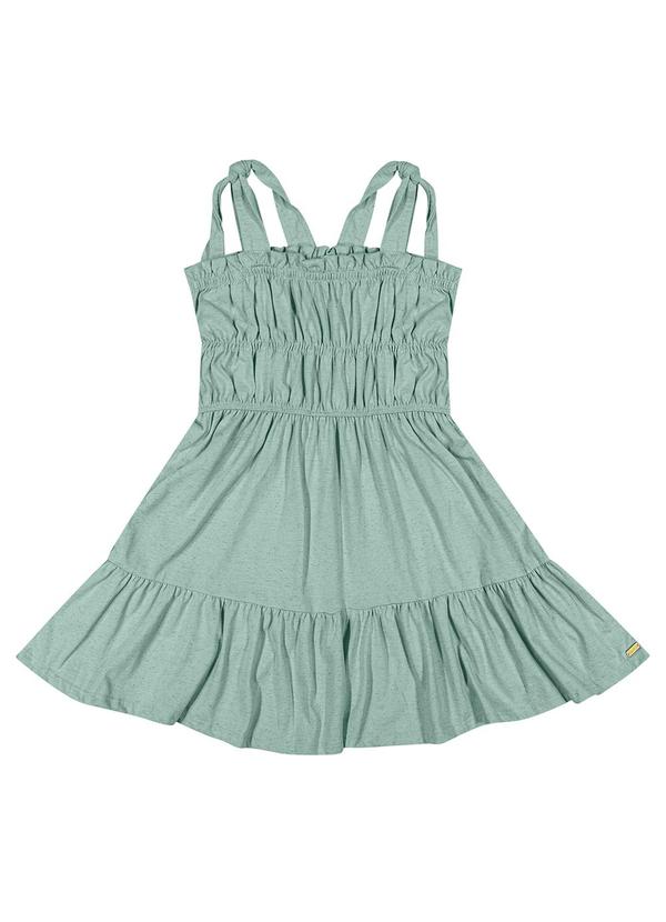 Colorittá - Vestido Infantil Menina Alças Colorittá Verde 1