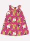 Kyly - Vestido Infantil Menina Animais Rosa - variação: Rosa