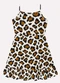 Kyly - Vestido Infantil Menina Animal Print Cinza - variação: Cinza