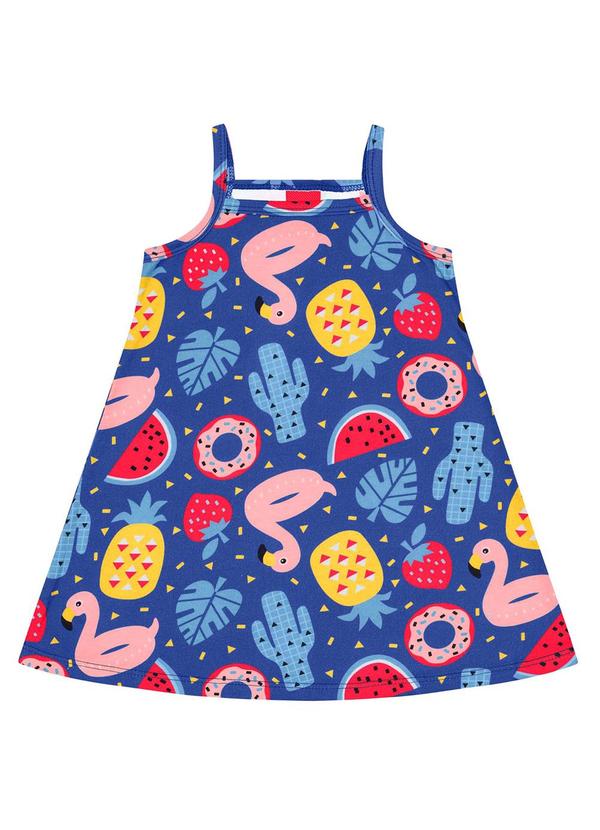 Kyly - Vestido Infantil Menina Azul 2