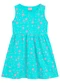 Duduka - Vestido Infantil  Rosa - variação: Azul