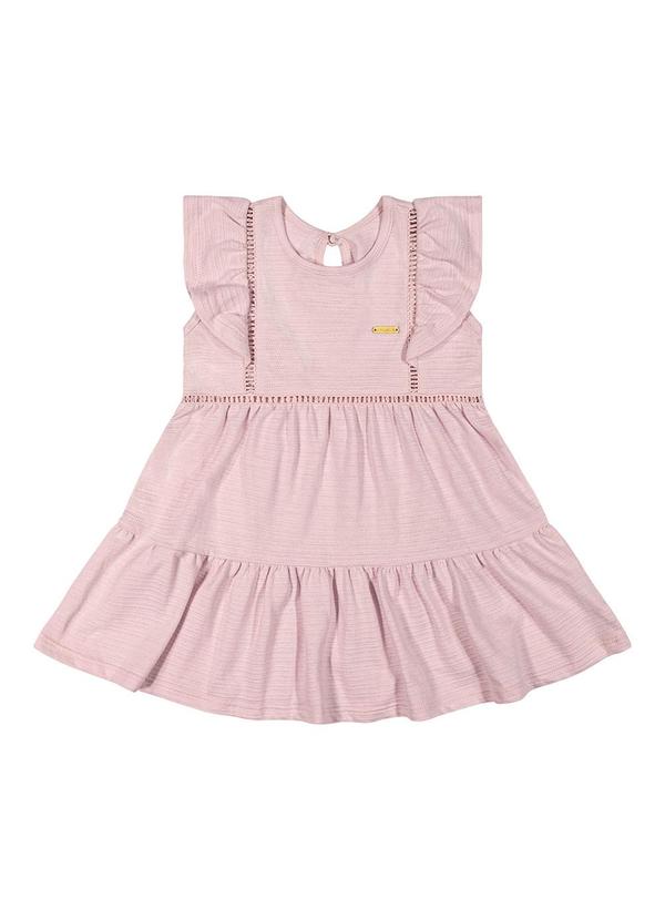 Colorittá - Vestido Infantil Menina Babados Colorittá Rosa