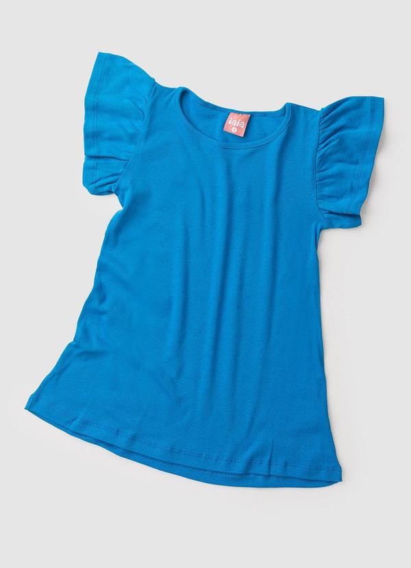 Rosa Azul - Vestido Infantil Menina Básico Iaia Azul 2