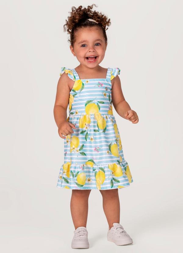 Mundi - Vestido Infantil Menina Branco
