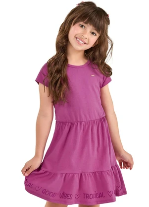 Elian - Vestido Infantil Menina Casual Rosa - ELIAN