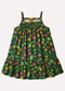 Kyly - Vestido Infantil Menina Cerejas Branco - variação: Verde