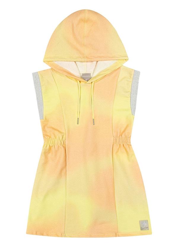 Colorittá - Vestido Infantil Menina com Capuz Tie-Dye Coloritt 1