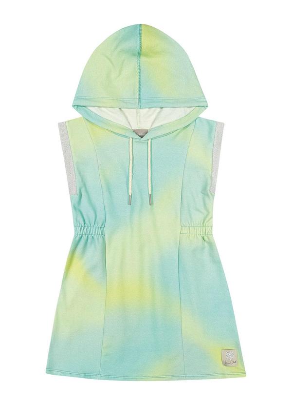 Colorittá - Vestido Infantil Menina com Capuz Tie-Dye Coloritt 1