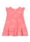 Brandili - Vestido Infantil Menina com Mini Flores Natural - variação: Rosa