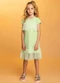 Colorittá - Vestido Infantil Menina com Sobreposição Tule Colo - variação:  