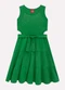 Kyly - Vestido Infantil Menina com Strass Verde - variação: Verde