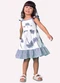 Nanai - Vestido Infantil Menina Coqueiros Branco - variação: Branco