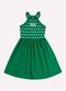 Kyly - Vestido Infantil Menina Corações Verde - variação: Verde