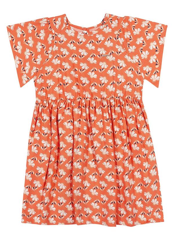 Colorittá - Vestido Infantil Menina Curto Flores Colorittá La
