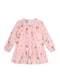 Brandili Mundi - Vestido Infantil Menina de Bichinhos Rosa - variação: Rosa